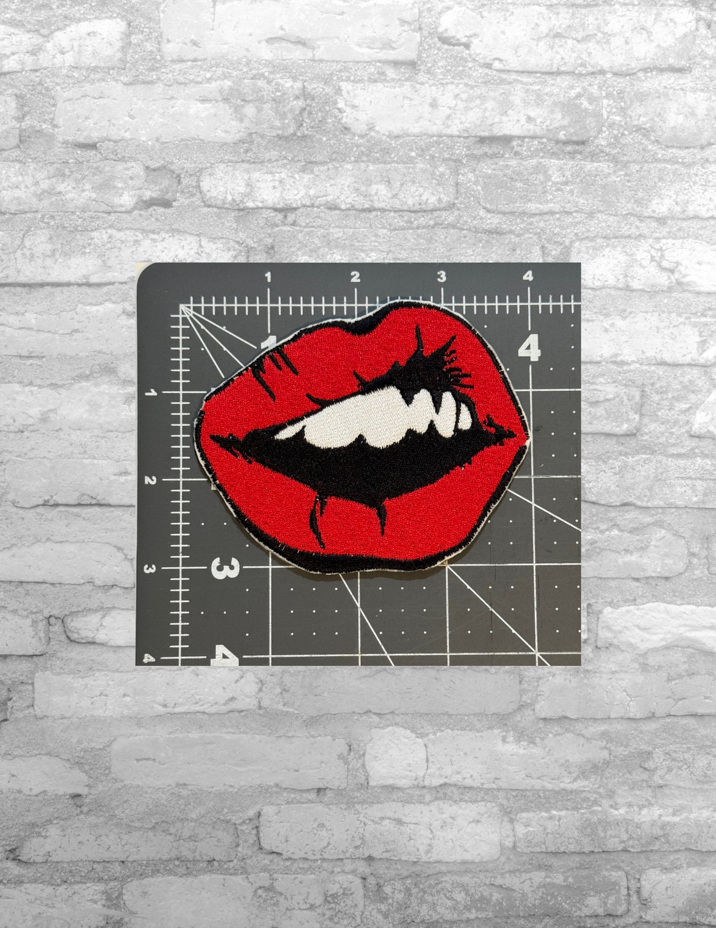Red Lips Patch