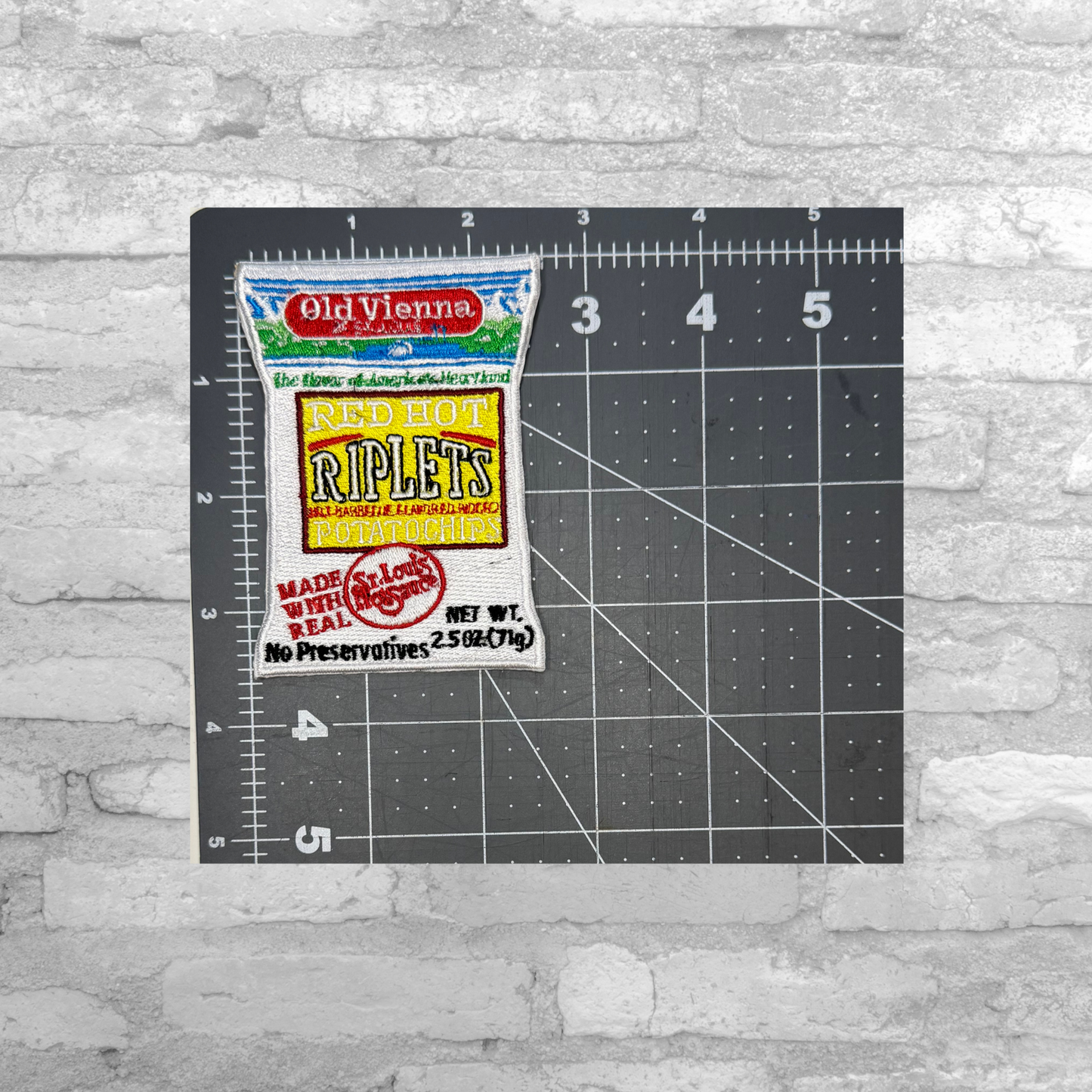 RED HOT RIPLETS PATCH